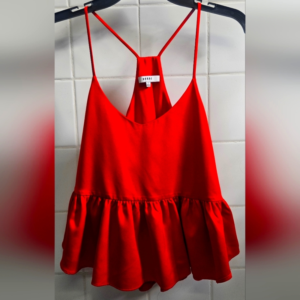 Bright Red Ro&De Tank Top